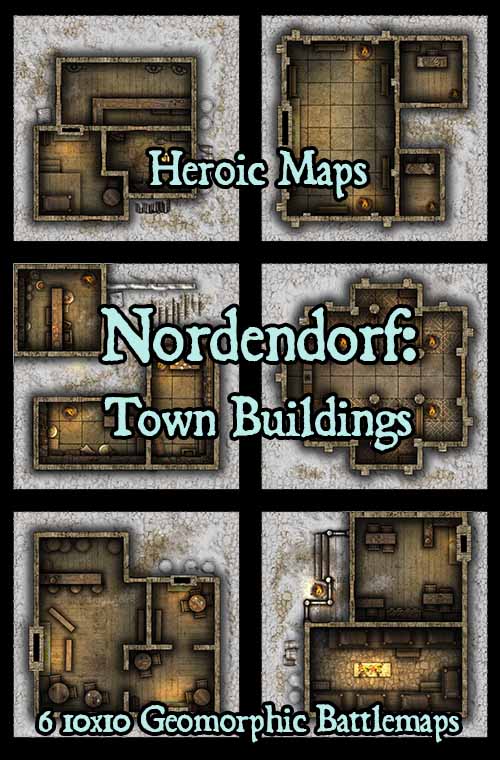 Heroic Maps - Norrøngard: Íssborg Frost Giant Stronghold - Heroic Maps, Buildings, Caverns & Tunnels, Temples & Churches, Castles, Winter, Encounters, Giant Maps, Dwarven, Roll 20 Ready