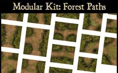 Modular Kit: Forest Paths