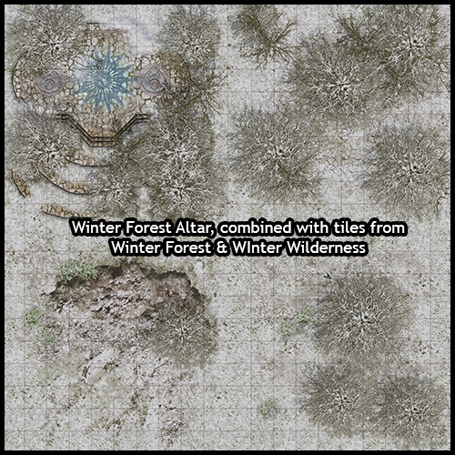 Heroic Maps - Encounters: Winter Forest Altar - Heroic Maps | Ruins ...