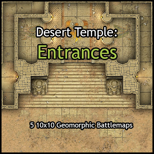 Desert Temple: Entrances