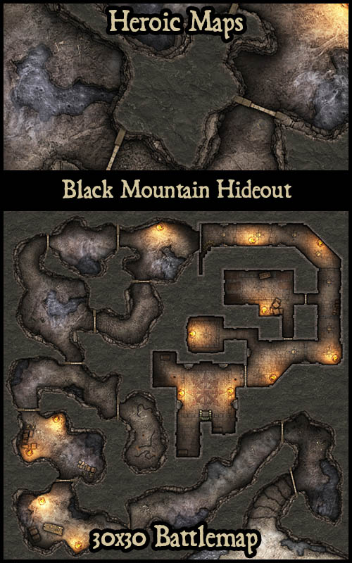 HeroQuest Maps Pack 1 | Heroic Maps